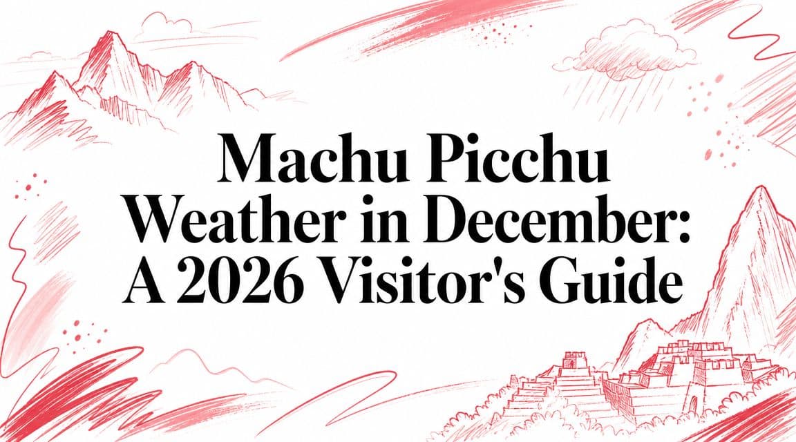 Machu Picchu Weather in December: A 2026 Visitor's Guide