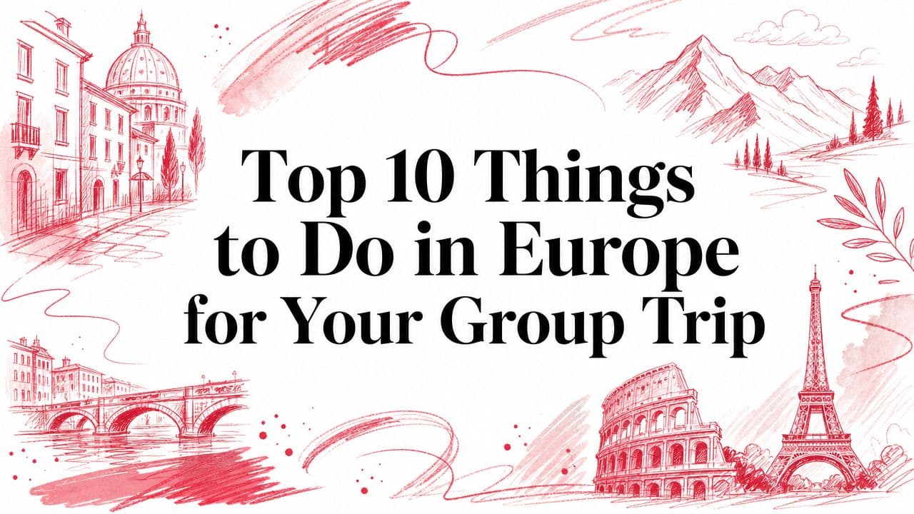 Top 10 Things to Do in Europe for Your Group Trip